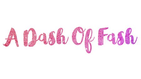 a dash of fash